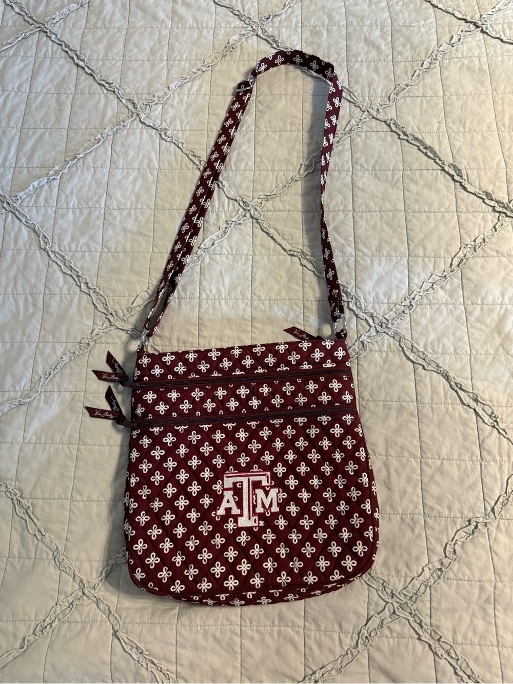 Vera Bradley Maroon Crossbody Texas A&M Aggies TAMU